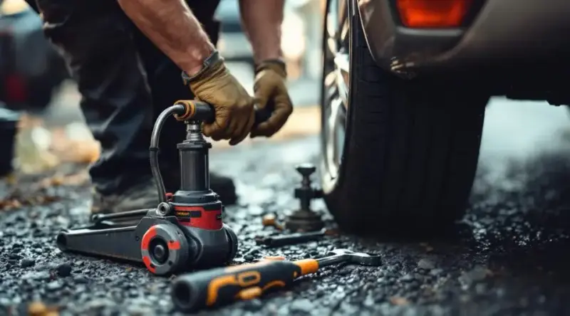 Flat Tire Change Service Midlothian